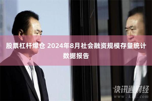 股票杠杆爆仓 2024年8月社会融资规模存量统计数据报告